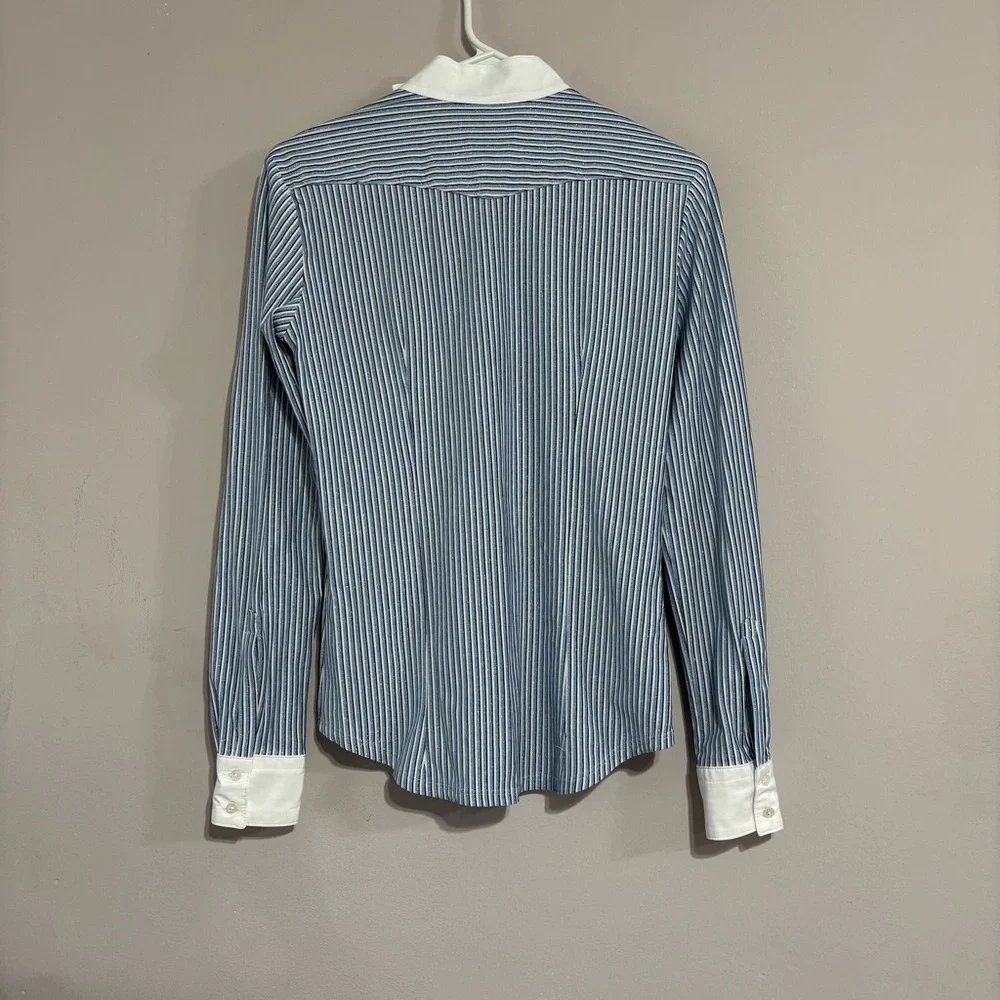 ANIMO Topline Equestrian Long Sleeve Cuff Shirt- Pre-Owned - Size 42 - Picture 4 of 10